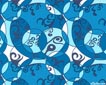 blue medallions